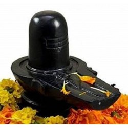Black Marble Decorative Showpiece Shiva